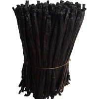 4Oz Tahitian Vanilla Beans Grade A For Extract, Cooking And Baking By Fitnclean Vanilla| 0.25 Pound (1/4Lb) Bulk 6""-7"" Fresh Gourment Natural Raw Non-Gmo Pods.