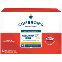 Cameron's Coffee Single Serve Pods, Flavored, Highlander Grog (Pack Of 1)
