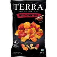 Terra Vegetable Chips, Sweet & Smoky Bbq, 5 Oz (Pack Of 6)