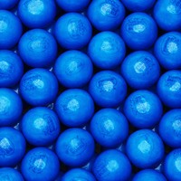 Gumballs For Gumball Machine - 1 Inch Large Double Bubble Gumballs - Blueberry Flavored Bubble Gum Blue Gumballs - Kids Chewing Gum - Bulk Gum Balls 1.7 Lb