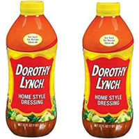 Dorothy Lynch Salad Dressing | Sweet & Spicy | Thick & Creamy | Salads, Dips, Sauces, & Marinades | French Style Condiment | Tangy | Gluten Free | No Trans Fat | Usa Made (Home Style, 32 Oz (2 Pack))