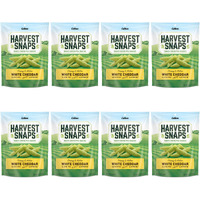 Harvest Snaps Veggie Chips (White Cheddar Snack Crisps) | Powered By Plant Protein, Gluten Free, Non-Gmo Baked Vegetable Crisps | Made In Usa (8 Snack Packs)