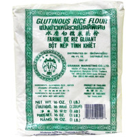 Glutinous Rice Flour Erawan Thp, 16 Oz (Pack Of 2)