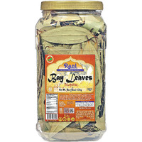 Rani Bay Leaf (Leaves) Whole Spice Hand Selected Extra Large 16Oz (1Lb) 454G Bulk Pet Jar ~ All Natural | Gluten Friendly | Non-Gmo | Kosher | Vegan | Indian Origin (Tej Patta)