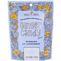 Gem Gem Ginger Candy Chewy Ginger Chews (Original, 6.5Oz, Pack Of 1)