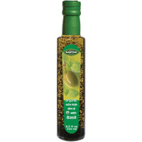 Mantova Basil Organic Extra Virgin Olive Oil, 8.5-Ounce Bottles (Pack Of 3)