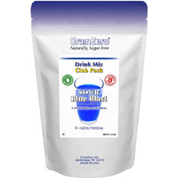Gramzero Sour Blue Blast Zero Calorie Sugar Free Drink Mix, Great For Nutrition Club Loaded Tea, Stevia Sweetened
