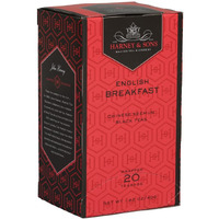 Harney & Sons Black Tea, Tea Bags, English Breakfast, 20 Count