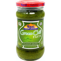 Rani Green Chilli Cooking Paste 10.58Oz (300G) Glass Jar ~ Vegan | Gluten Free | Non-Gmo | No Colors | Indian Origin