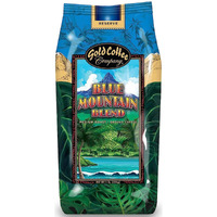 Gold Coffee Blue Mountain Blend 1Lb Medium Roast Ground Coffee