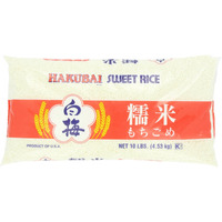 Hakubai Sweet Rice, 10-Pound