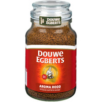 Douwe Egberts Aroma Rood Instant Coffee, 200G Jar