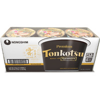 Nongshim Tonkotsu Ramen With Kuromayu Noodle Big Bowl, 3.56 Ounce (Pack Of 6)