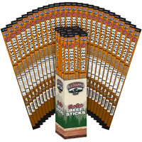 Oid Trapper Original Deli-Style Beef Sticks, 1.75-Ounce Individually Wrapped Packages, 11 Grams Of Protein And Zero Grams Of Sugar Per Serving (Pack Of 26)