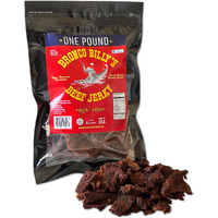 Bronco Billy's Beef Jerky Ragin' Cajun One Pound Resealable Bag