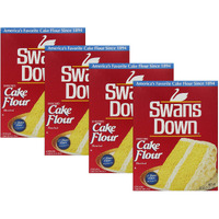 Swans Down Regular Cake Flour, 32Oz Box (Pack Of 4)