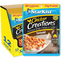 Starkist Chicken Creations Teriyaki - 2.6 Oz Pouch (Pack Of 12)