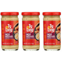 Ty Ling Mustard Chinese Hot 4 Ounce (Pack Of 3)