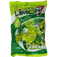Limon 7 Paleta (Lollipop Covered With Lemon And Salt Powder