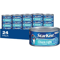Starkist Chunk Light Tuna In Water, 12 Oz, Pack Of 24