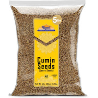 Rani Cumin Seeds Whole (Jeera) Spice 80Oz (5Lbs) 2.27Kg Bulk ~ All Natural | Gluten Friendly | Non-Gmo | Kosher | Vegan | Indian Origin