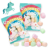 Unicorn Poop Candy - Made In The Usa - Unicorn Party Supplies - Unicorn Birthday Party Favors For Kids - Bulk Candy Packs For Classroom (36 Pack)