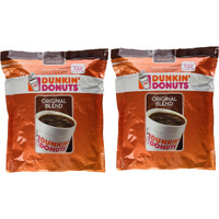 Dunkin' Donuts Original Blend Medium Roast Ground Coffee 100 % Premium Arabica Coffee 40 Oz. (Pack Of 2)