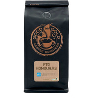 Honduras Coffee Beans (12Oz), Light/Medium Roast, Fair Trade/Organically Grown, Good As Gold Coffee Roasters