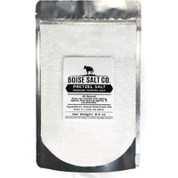Boise Salt Co. Pretzel Salt - 8 Ounce Resealable Standup Pouch (8 Oz)