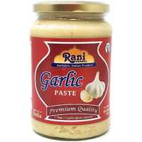 Asian Kitchen Garlic Cooking Paste 26.5Oz (750G) Glass Jar ~ Vegan | Gluten Free | Non-Gmo | No Colors | Indian Origin