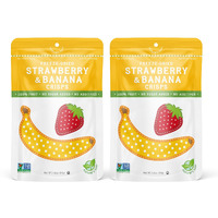 Natures Turn Freeze-Dried Fruit Snacks, Strawberry Banana Crisps, Pack Of 2 (1.2 Oz Each)