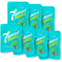 Assorted Seaweed Salad [ Korean Food ] Ready-To-Eat Salad Kit, 7 Kinds Of Seaweed, Korean Side Dishes Made Easy [ Salad Mix ] 7 Bags