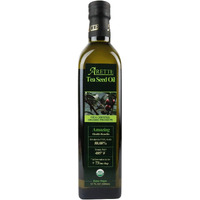 Arette Organic Tea Seed Oil (Usda Certified) Extra Virgin, No Flavor, Extra Light, Cold Pressed 17 Ounces (500 Milliliter)