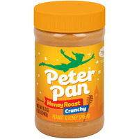 Peter Pan Crunchy Honey Roast Peanut Spread, 16.3 Oz (Pack Of 12)