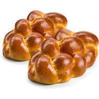 Stern's Bakery Kosher Challah Bread-15 Ounce Traditional Braided Challah | Fresh & Delicious | Shabbat Challah Breads For Your Holiday Or Shabbat Table | Kosher, Dairy & Nut Free
