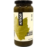 Krinos Gourmet Grape Leaves In Vinegar Brine, 16 Ounces, 454 Grams
