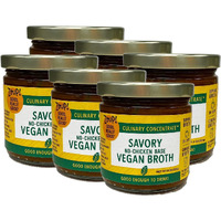 Zoup! Good, Really Good Savory Vegan Broth Culinary Concentrate - Keto-Friendly, Gluten Free, Sugar Free, Non-Gmo - Great For Stock, Bouillon, Soup Base Or In Gravy - 6-Pack (8 Oz)