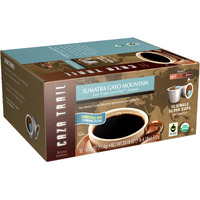 Caza Trail Coffee Organic Sumatra Gayo Mountain, 52 Count(Pack Of 1) Packaging May Vary