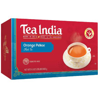 Tea India Orange Pekoe Black Tea Chai Flavorful Blend Of Black Tea & Natural Ingredients Strong Full-Bodied Traditional Indian Caffeinated Tea 216 Round Teabags