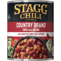 Stagg Country Chili With Beans, 108 Ounce