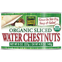 Native Forest Organic Sliced Water Chestnuts, 8 Ounce Cans (Pack Of 6)