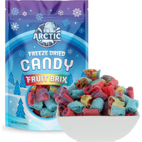 Arctic Farms Freeze Dried Candy Fruit Roll Bagged And Boxed (Assorted Flavors) (2.3Oz) (Assorted Brix)