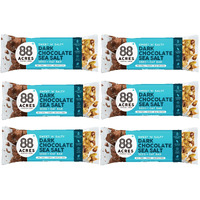 88 Acres Granola Bars | Gluten Free, Nut-Free Oat And Seed Snack Bar | Vegan & Non Gmo | 6 Pack (Dark Chocolate Sea Salt))