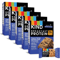Kind Breakfast, Healthy Snack Bar, Peanut Butter Banana Dark Chocolate, Gluten Free Breakfast Bars, 8G Protein, 1.76 Oz Packs (30 Count)