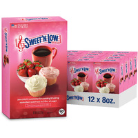 Sweet'N Low Zero Calorie Bulk Sweetener, 8 Oz. Box, 12 Pack, Granulated Sugar Substitute For Baking, Coffee, Tea And More, Kosher & Gluten Free, Low Glycemic Index
