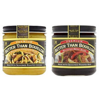 Better Than Bouillon Premium Roasted Beef And Roasted Chicken Base, 8 Oz Jars (Pack Of 2)