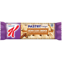 Kellogg's Special K Pastry Crisps, Breakfast Bars, 100 Calorie Snacks, Brown Sugar Cinnamon (8 Boxes, 96 Crisps)