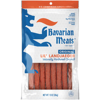 Bavarian Meats Lil' Landjaeger German Style Smoked Sausage Snack Sticks, 10 Ounce