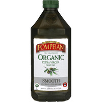 Pompeian Usda Organic Smooth Extra Virgin Olive Oil, First Cold Pressed, Smooth, Delicate Flavor, Perfect For Saut  Ing & Stir-Frying, 68 Fl. Oz.