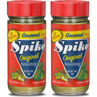 Spike Seasoning, Original Gourmet Magic Seasoning Salt Blend - Seasonings And Spices For Cooking, Popcorn Seasoning, All-Purpose Seasoning For More Flavorful, Healthy Meals, 3 Oz (Pack Of 2)